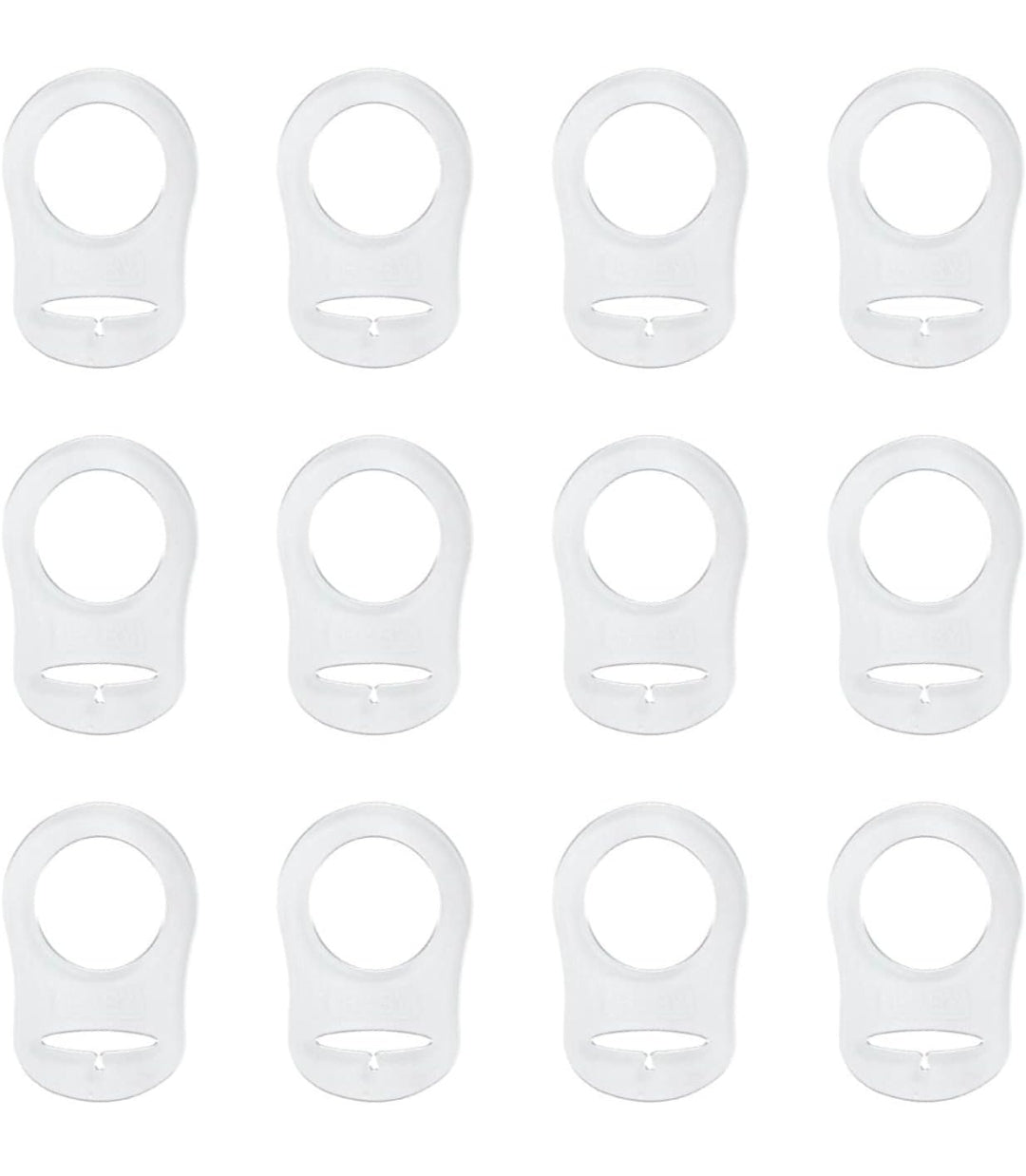 Silikonadapter für Schnullerketten