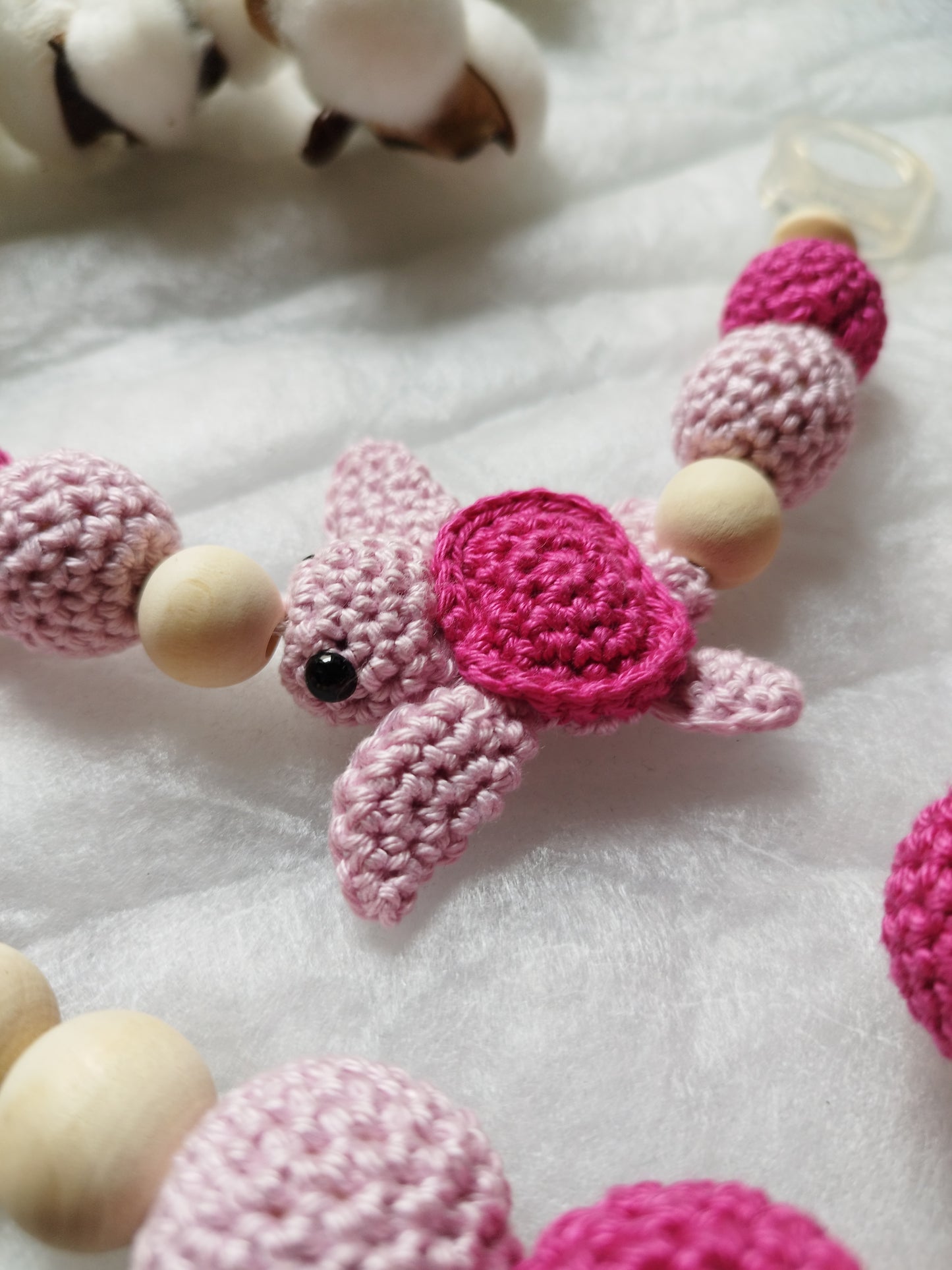 Schnullerkette "Schildkröte"